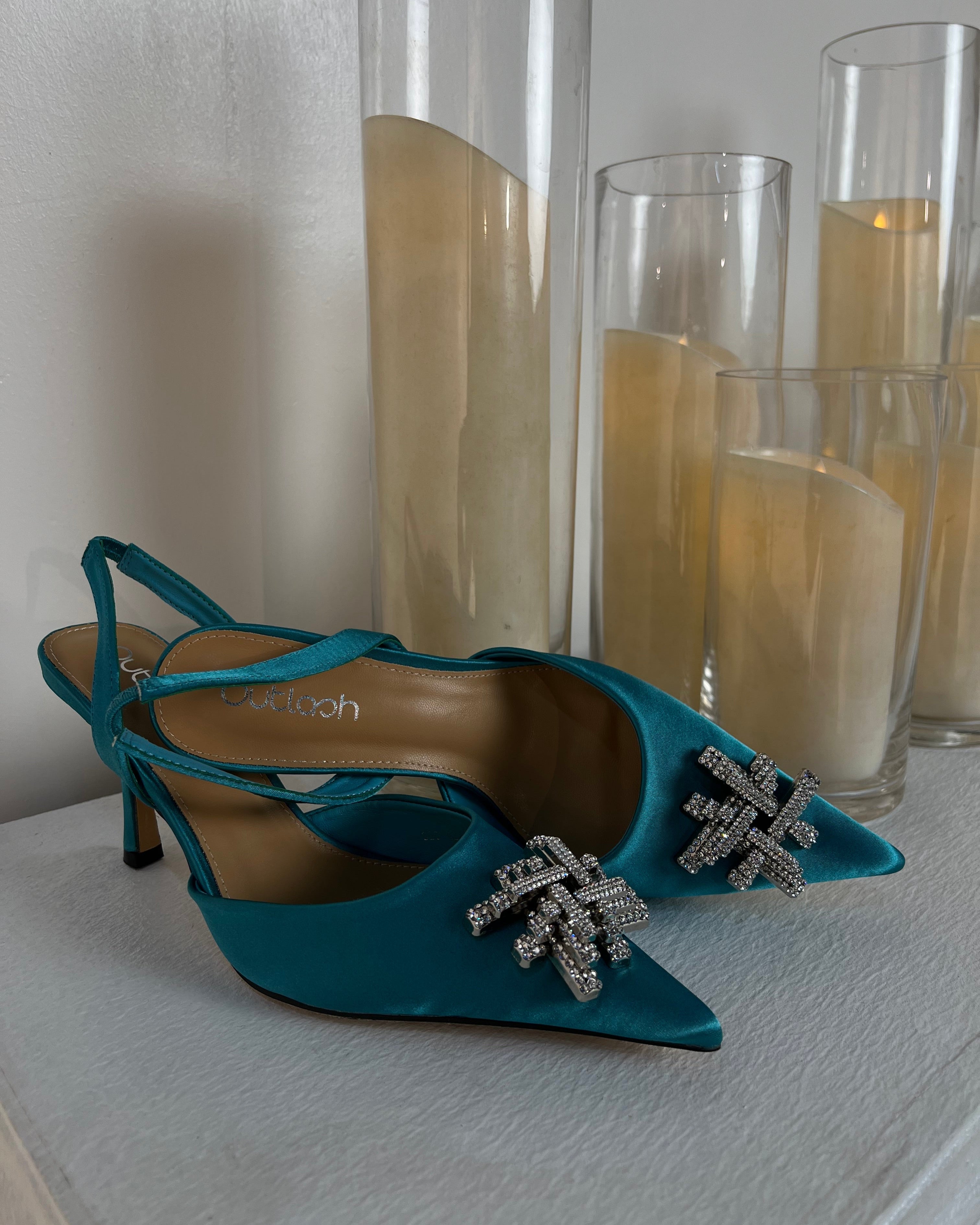 SUGAR HEELS IN GREEN