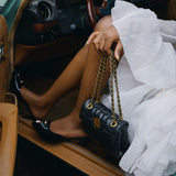 TOLLY HEELS IN BLACK