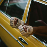 VEDA PLATFORM SLIDES IN BIEGE