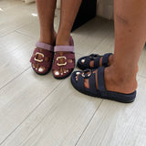 VONN SLIDES IN BLUE