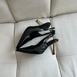 CLEOPATRA HEELS IN BLACK