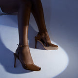 ADOR HEELS IN NUDE