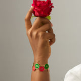 Electra Bracelet in Emerald