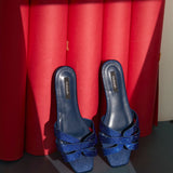 Glint Slides in BLUE