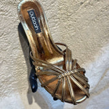 COOP KITTEN HEEL IN BRONZE