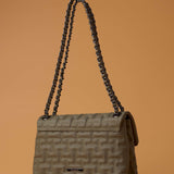 ZOYA FLAP BAG IN ARMY GREEN (MEDIUM)