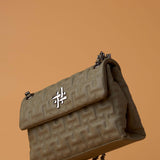 ZOYA FLAP BAG IN ARMY GREEN (MEDIUM)