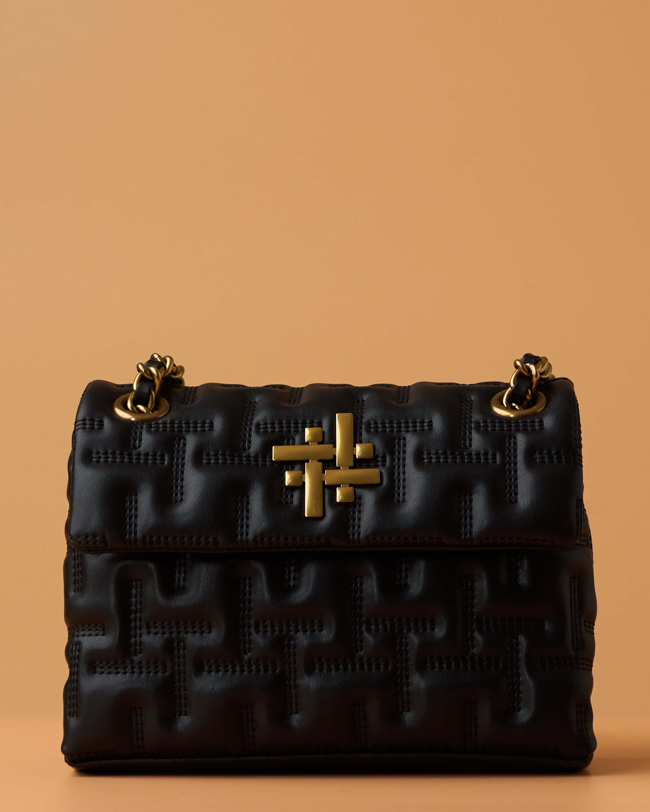 ZOYA FLAP BAG IN BLACK (SMALL)