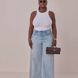 MONROE WIDE-LEG JEANS