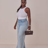 MONROE WIDE-LEG JEANS