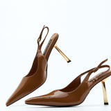 CLEOPATRA HEELS IN TAN