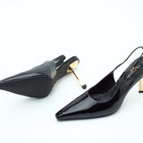 CLEOPATRA HEELS IN BLACK