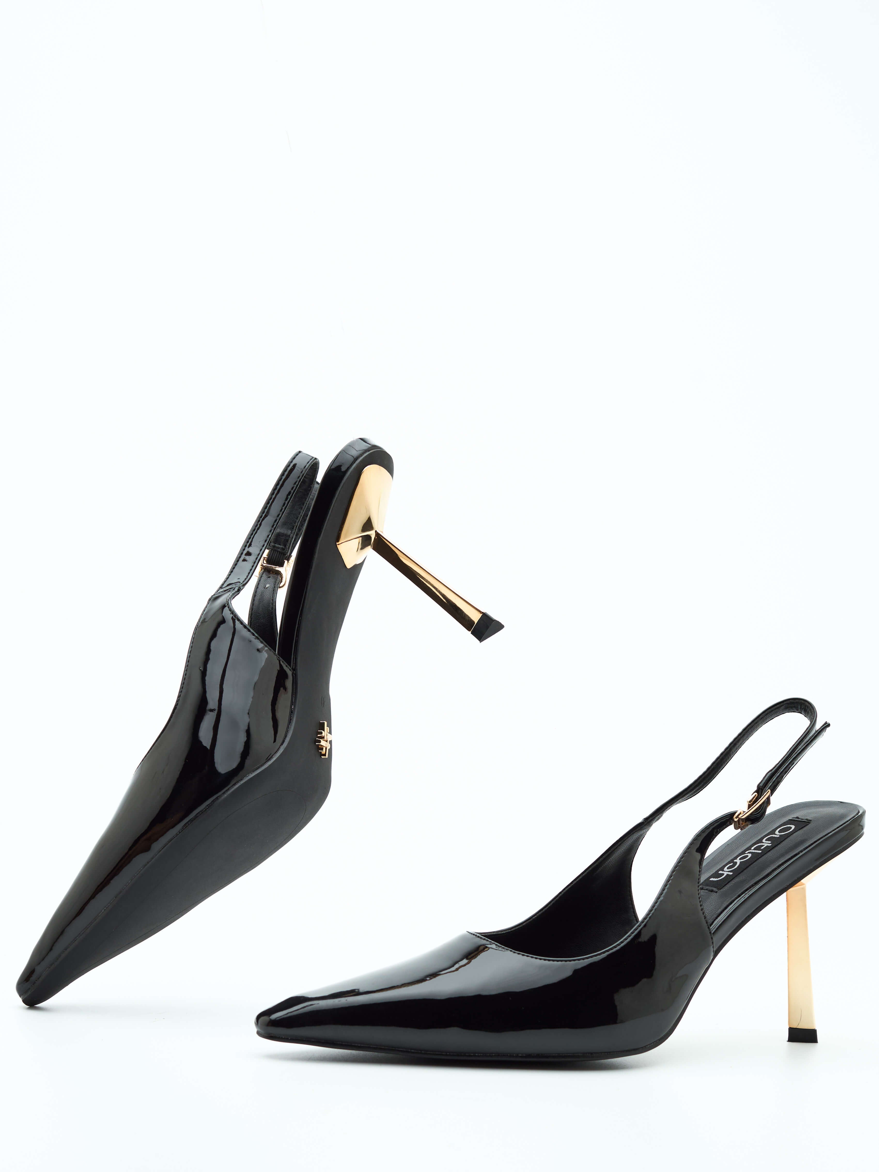 CLEOPATRA HEELS IN BLACK
