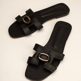 SOLARA SLIDES IN BLACK