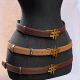 Reversible Belt in BROWN/COFFEE
