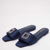 DAISY Slides in Blue - Outlash brand