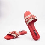 SLEEK SLIDES IN RED - Outlash brand